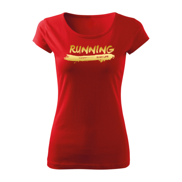 Bežecké tričko - Running is my life_ - Image 5