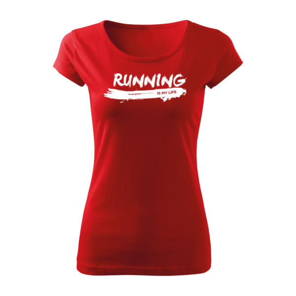 Bežecké tričko - Running is my life_ - Image 4