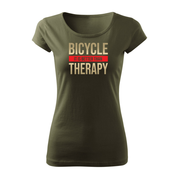 Cyklistické tričko - Bicycle therapy_ - Image 6