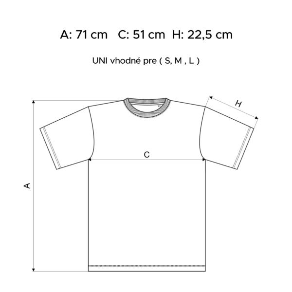 Dámske UNI oversize tričko s potlačou ľubovoľného motívu z našej ponuky - Image 6